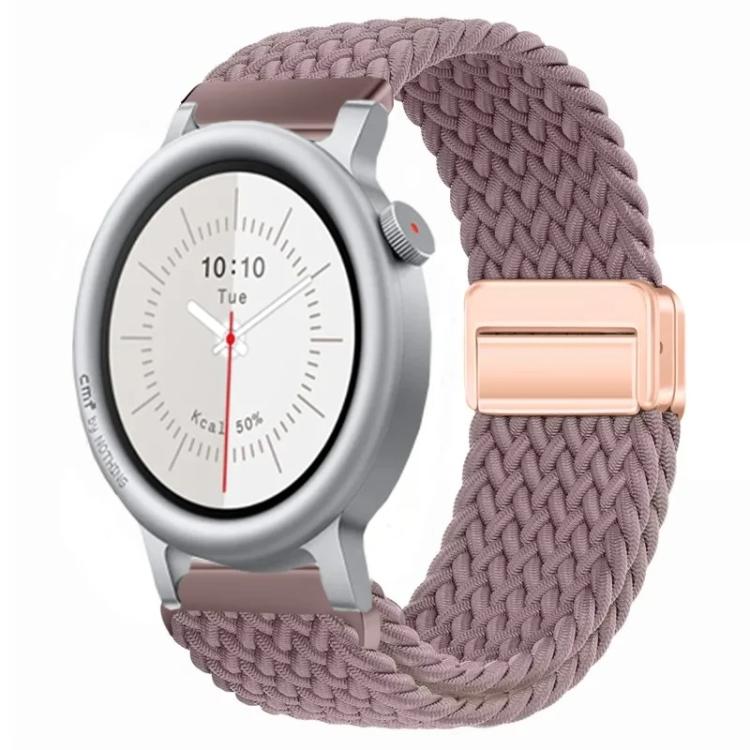 Magnetic Buckle Nylon Braid Watch Band, For Nothing CMF Watch 3 Pro
