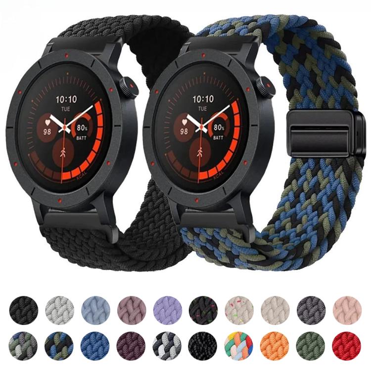 Magnetic Buckle Nylon Braid Watch Band, For Nothing CMF Watch 3 Pro