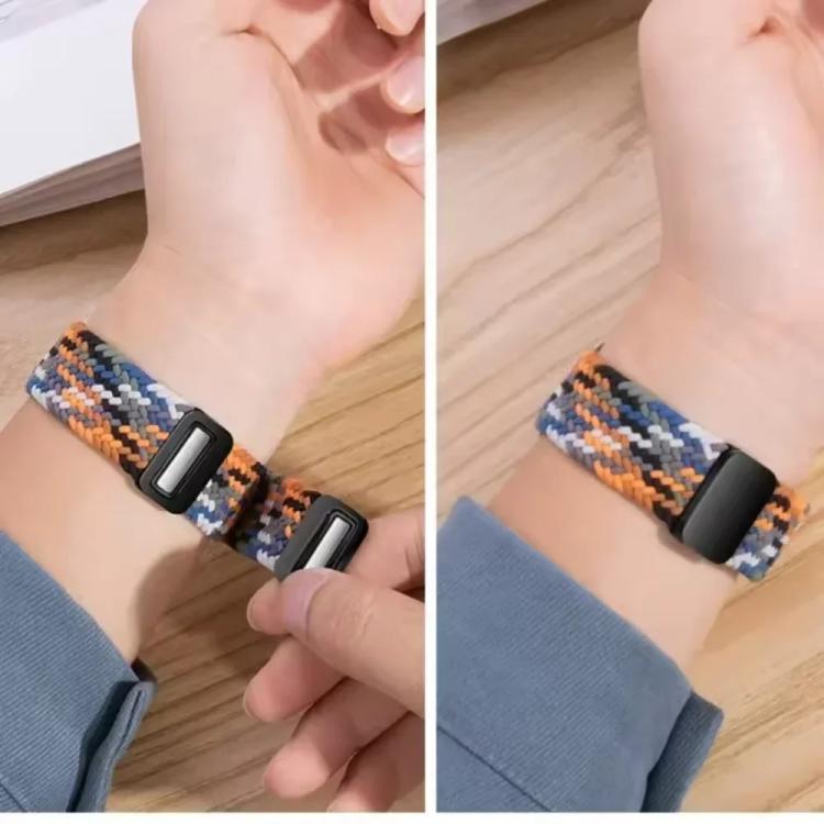 Magnetic Buckle Nylon Braid Watch Band, For Nothing CMF Watch 3 Pro