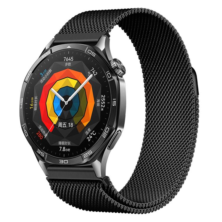 Press Snap Milanese Magnetic Stainless Steel Watch Band, 22mm, 20mm, 18mm