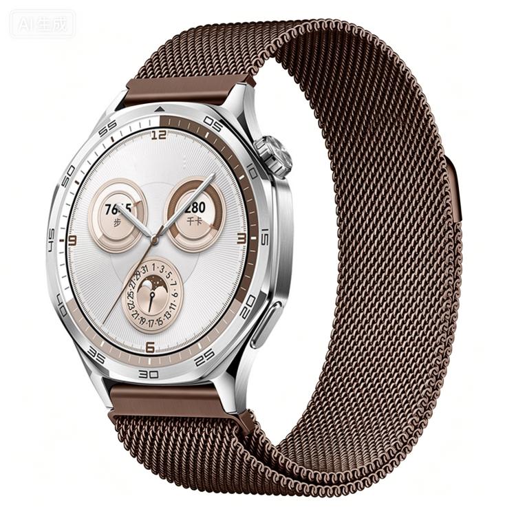 Press Snap Milanese Magnetic Stainless Steel Watch Band, 22mm, 20mm, 18mm