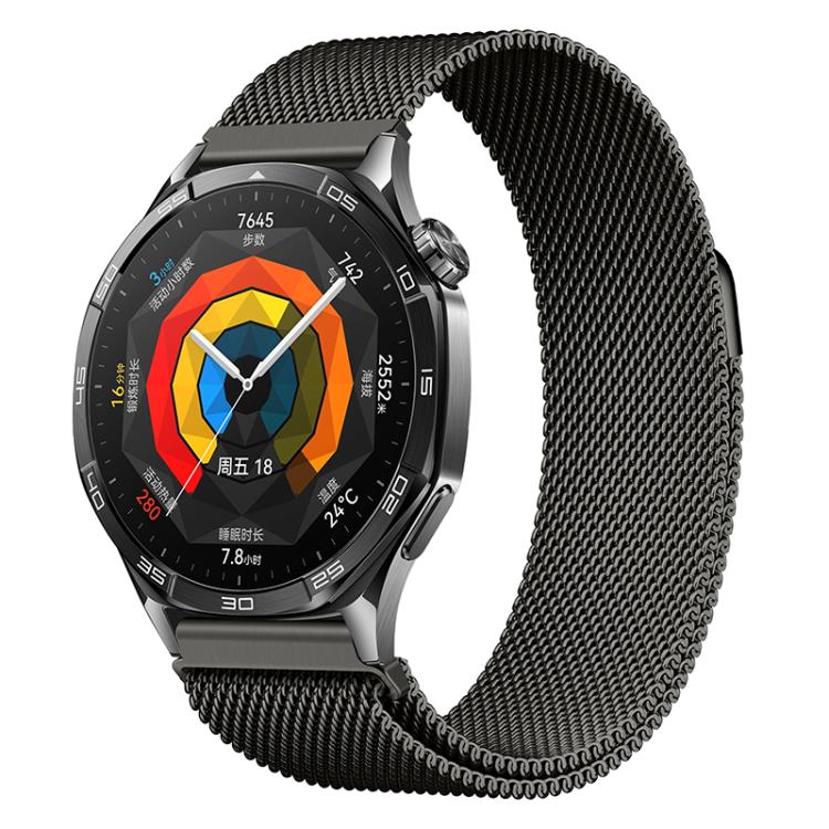 Press Snap Milanese Magnetic Stainless Steel Watch Band, 22mm, 20mm, 18mm