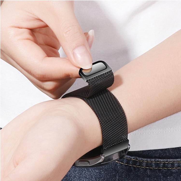 Press Snap Milanese Magnetic Stainless Steel Watch Band, 22mm, 20mm, 18mm