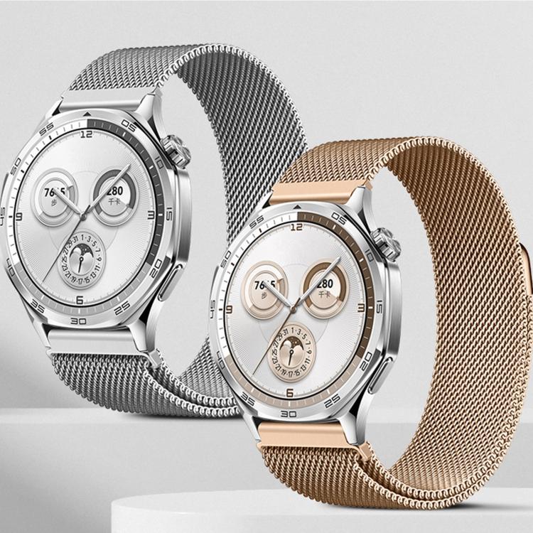 Press Snap Milanese Magnetic Stainless Steel Watch Band, 22mm, 20mm, 18mm