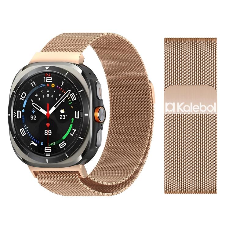 Kalebol Milan Magnetic Stainless Steel Watch Band, For Samsung Galaxy Watch Ultra 47mm / Ultra 2025