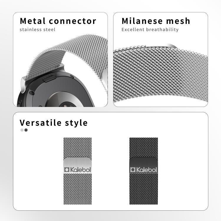 Kalebol Milan Magnetic Stainless Steel Watch Band, For Samsung Galaxy Watch8 / Watch8 Classic