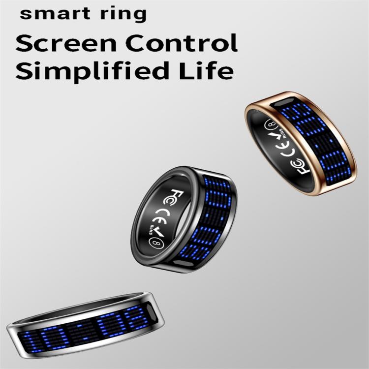 SR16 SIZE 11 Smart Ring, Support Heart Rate / Blood Oxygen / Sleep Monitoring / Multiple Sports Modes