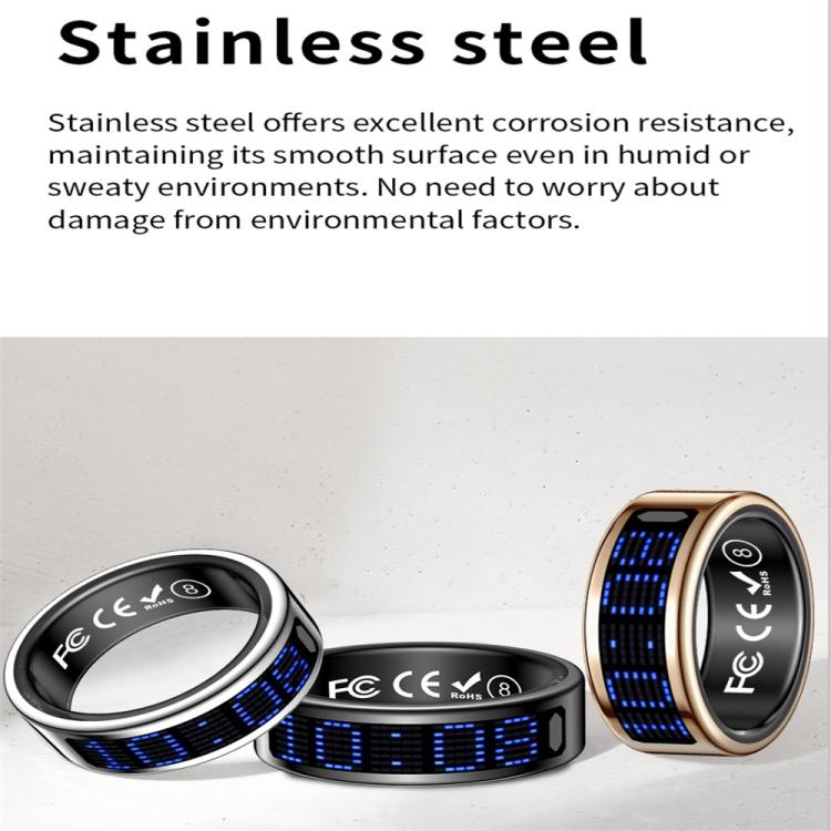 SR16 SIZE 14 Smart Ring, Support Heart Rate / Blood Oxygen / Sleep Monitoring / Multiple Sports Modes