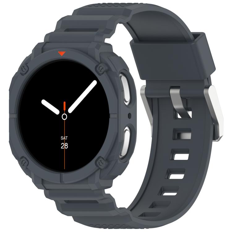 Solid Color Watch Shell Integrated TPU Watch Band, For Samsung Galaxy Watch8 44mm, For Samsung Galaxy Watch8 40mm