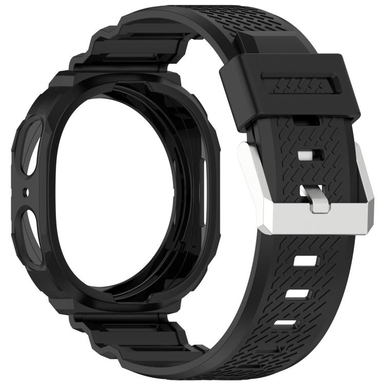 Solid Color Watch Shell Integrated TPU Watch Band, For Samsung Galaxy Watch8 44mm, For Samsung Galaxy Watch8 40mm