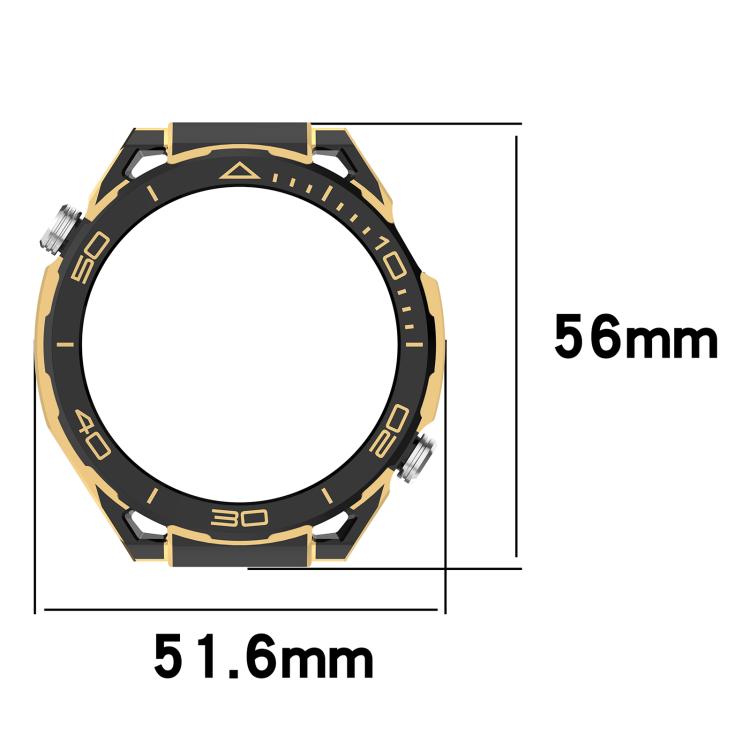 Change to Watch Ultimate Design PC Hollow Watch Protective Cover, For Huawei Watch 5 46mm