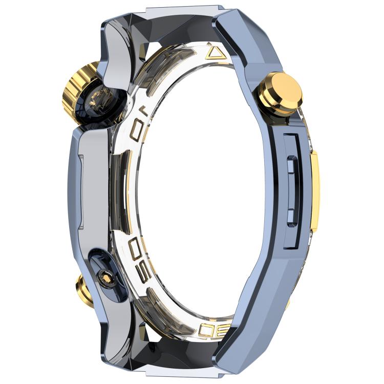 Luxury Sapphire Half Coverage Hollow PC Watch Protective Cover, For Huawei Watch GT 5 46mm