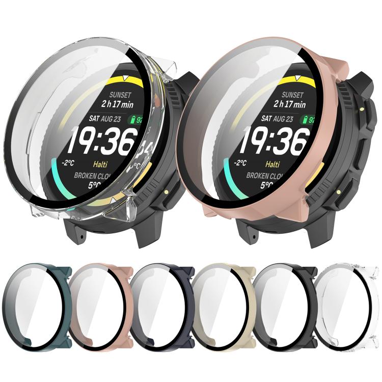 Tempered Film Integrated PC Watch Protective Cover, For Suunto Vertical 2