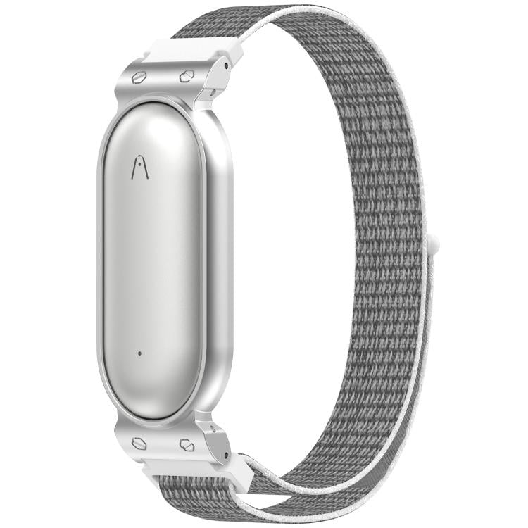 Watch Frame Integrated Nylon Loop Hook and Loop Fastener Watch Band, For Plaud NotePin AI / NotePin S AI