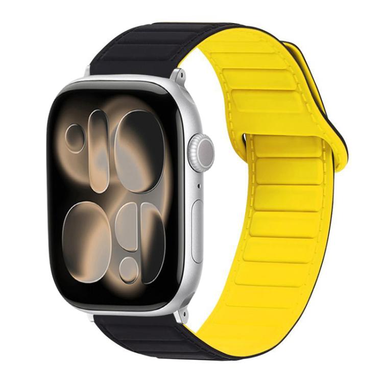 Stitched Loop Magnetic Silicone Watch Band, For Apple Watch 46mm / 49mm / 45mm / 44mm, For Apple Watch 42mm / 41mm / 40mm / 38mm