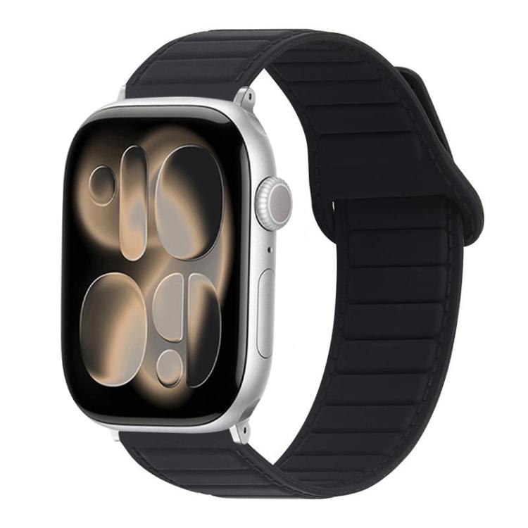 Stitched Loop Magnetic Silicone Watch Band, For Apple Watch 46mm / 49mm / 45mm / 44mm, For Apple Watch 42mm / 41mm / 40mm / 38mm