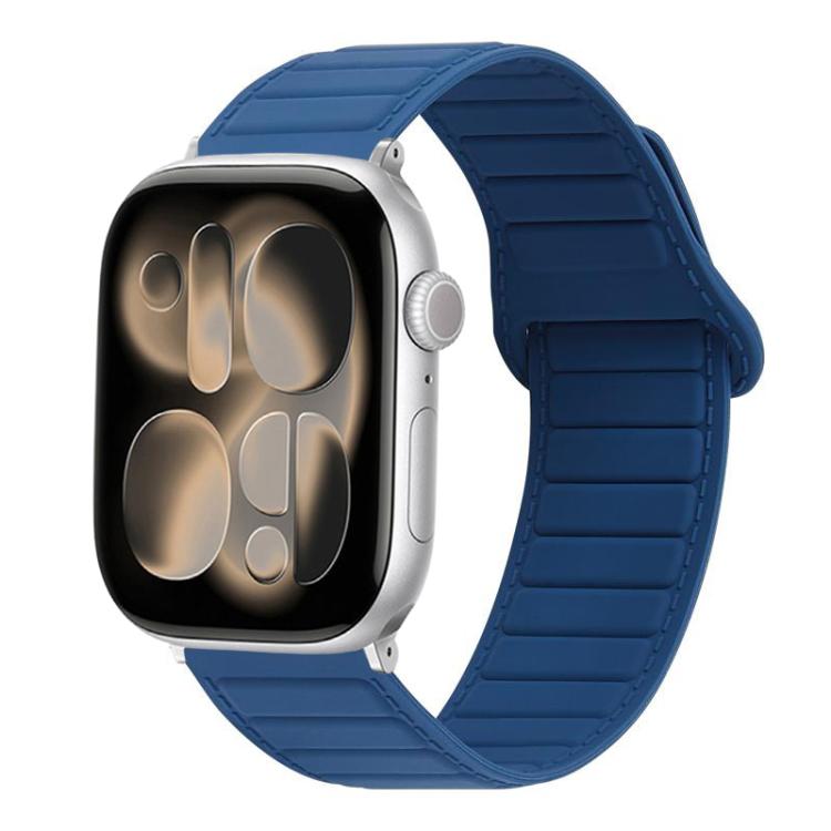 Stitched Loop Magnetic Silicone Watch Band, For Apple Watch 46mm / 49mm / 45mm / 44mm, For Apple Watch 42mm / 41mm / 40mm / 38mm