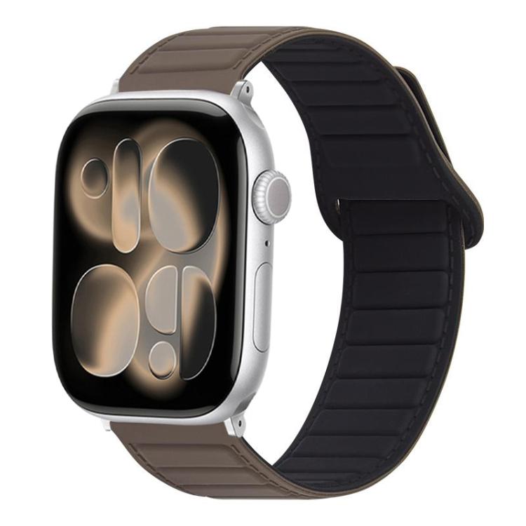 Stitched Loop Magnetic Silicone Watch Band, For Apple Watch 46mm / 49mm / 45mm / 44mm, For Apple Watch 42mm / 41mm / 40mm / 38mm