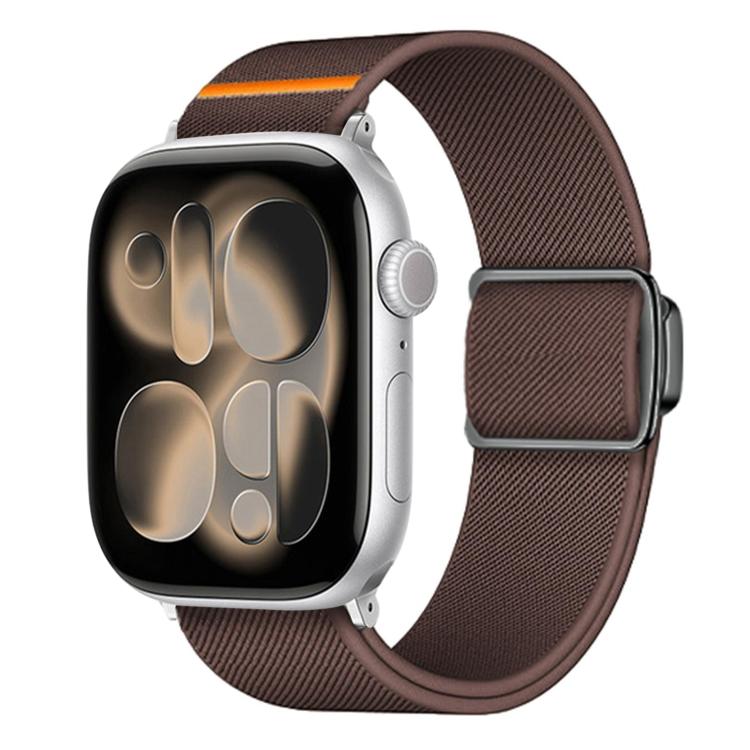 Titanium Magnetic Buckle Elastic Nylon Watch Band, For Apple Watch 46mm / 49mm / 45mm / 44mm, For Apple Watch 42mm / 41mm / 40mm / 38mm