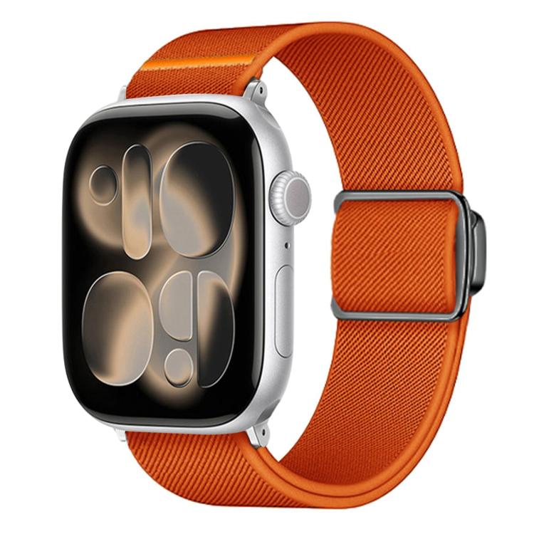 Titanium Magnetic Buckle Elastic Nylon Watch Band, For Apple Watch 46mm / 49mm / 45mm / 44mm, For Apple Watch 42mm / 41mm / 40mm / 38mm