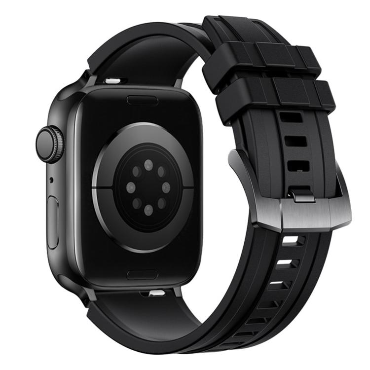 Extraordinary Exploration FKM Fluororubber Watch Band, For Apple Watch 46mm / 49mm / 45mm / 44mm, For Apple Watch 42mm / 41mm / 40mm / 38mm
