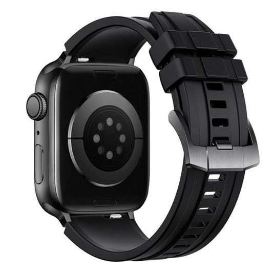 Extraordinary Exploration FKM Fluororubber Watch Band, For Apple Watch 46mm / 49mm / 45mm / 44mm, For Apple Watch 42mm / 41mm / 40mm / 38mm