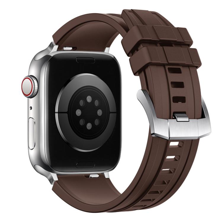 Extraordinary Exploration FKM Fluororubber Watch Band, For Apple Watch 46mm / 49mm / 45mm / 44mm, For Apple Watch 42mm / 41mm / 40mm / 38mm