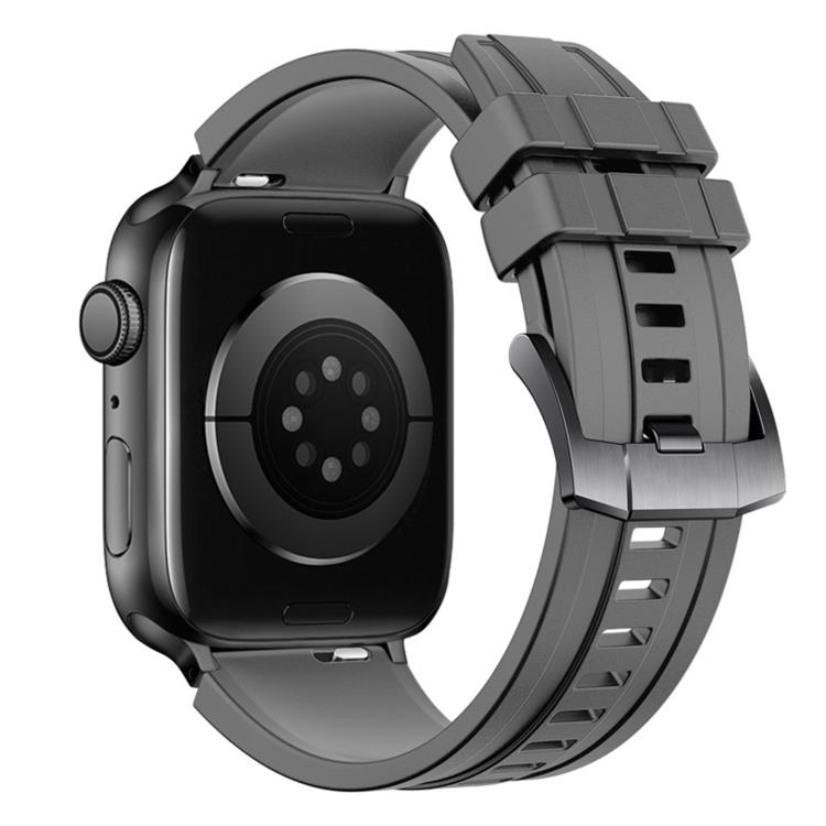 Extraordinary Exploration FKM Fluororubber Watch Band, For Apple Watch 46mm / 49mm / 45mm / 44mm, For Apple Watch 42mm / 41mm / 40mm / 38mm