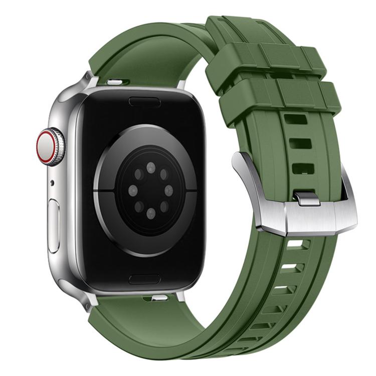 Extraordinary Exploration FKM Fluororubber Watch Band, For Apple Watch 46mm / 49mm / 45mm / 44mm, For Apple Watch 42mm / 41mm / 40mm / 38mm