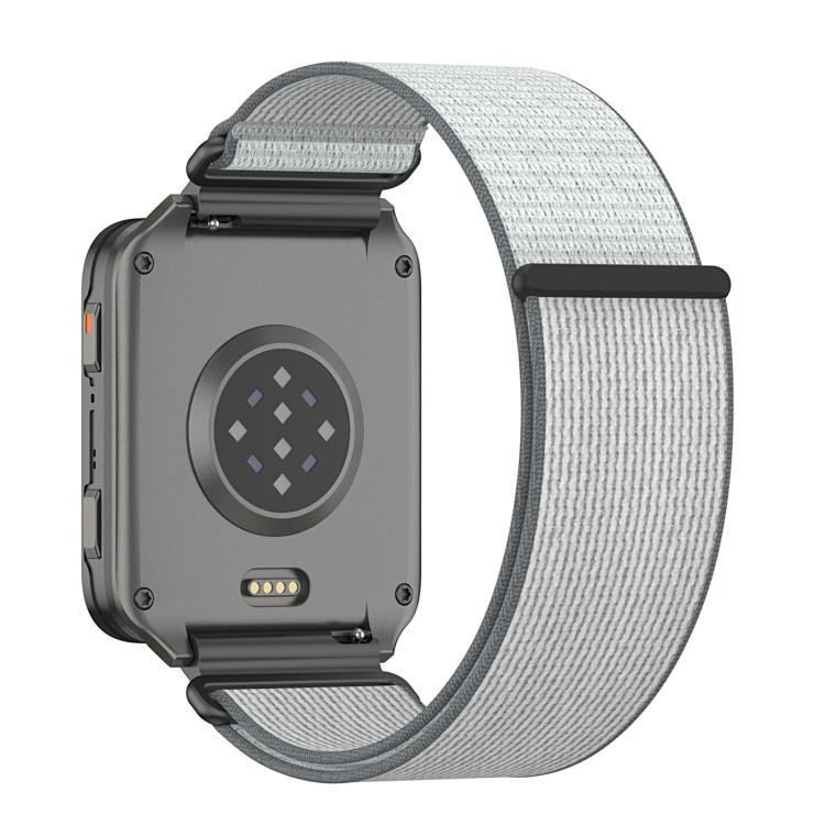 Explorer Metal Connector Nylon Loop Watch Band, For Garmin Venu X1
