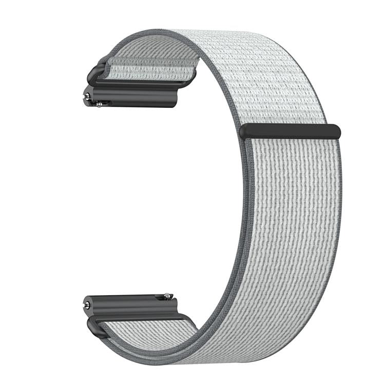 Explorer Metal Connector Nylon Loop Watch Band, For Garmin Venu X1