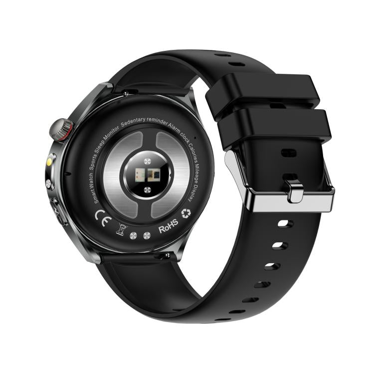 ET460 1.47 inch Color Screen BT Calling Smart Watch Silicone Strap, Support Health Monitoring / ECG