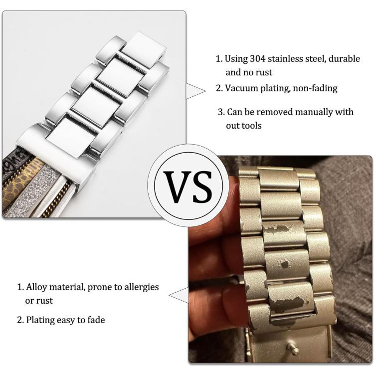 Tree of Life Pendant Metal Genuine Leather Watch Band, For Apple Watch 46mm / 49mm / 45mm / 44mm, For Apple Watch 42mm / 41mm / 40mm / 38mm