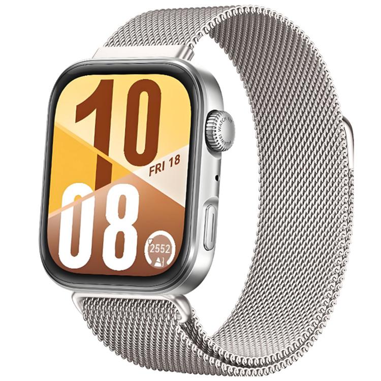 Milanese Magnetic Stainless Steel Watch Band, For Huawei Watch Fit 5 / Fit 5 Pro / Fit 4