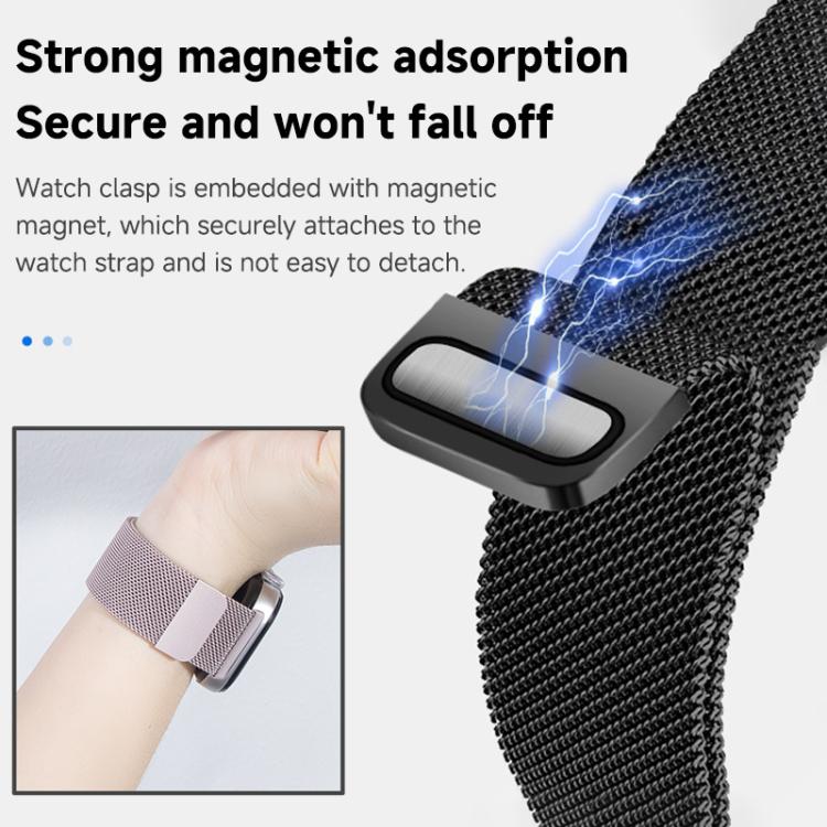 Milanese Magnetic Stainless Steel Watch Band, For Huawei Watch Fit 5 / Fit 5 Pro / Fit 4