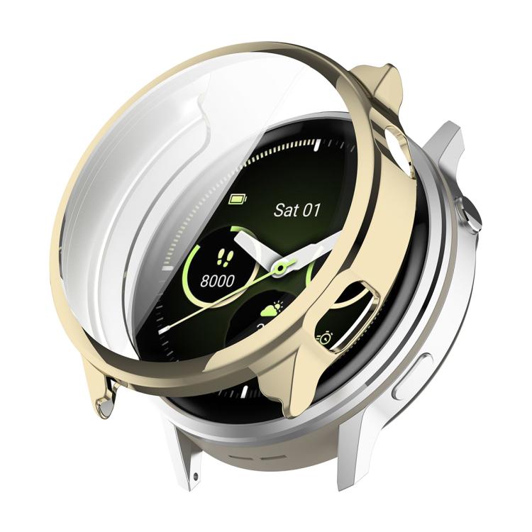 ENKAY Hat-Prince Full Coverage Electroplated TPU Watch Cover with Screen Protection, For Garmin Venu 4 45mm, For Garmin Venu 4 41mm