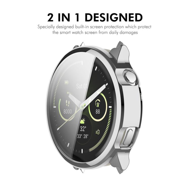 ENKAY Hat-Prince Full Coverage Electroplated TPU Watch Cover with Screen Protection, For Garmin Venu 4 45mm, For Garmin Venu 4 41mm