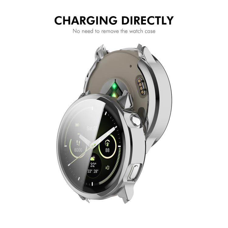 ENKAY Hat-Prince Full Coverage Electroplated TPU Watch Cover with Screen Protection, For Garmin Venu 4 45mm, For Garmin Venu 4 41mm