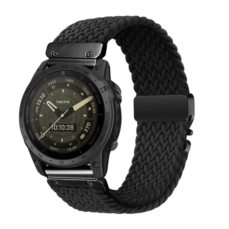 Quick Release Parachute Buckle Woven Nylon Watch Band, For Gamin 22mm, For Gamin 26mm, For Gamin 20mm