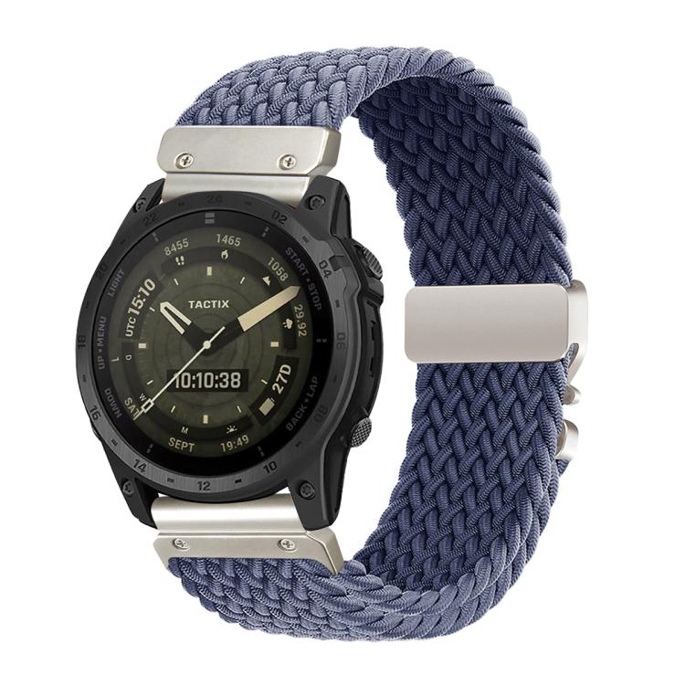 Quick Release Parachute Buckle Woven Nylon Watch Band, For Gamin 22mm, For Gamin 26mm, For Gamin 20mm