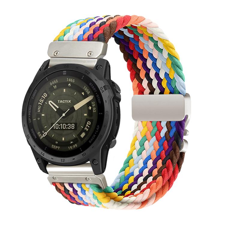 Quick Release Parachute Buckle Woven Nylon Watch Band, For Gamin 22mm, For Gamin 26mm, For Gamin 20mm