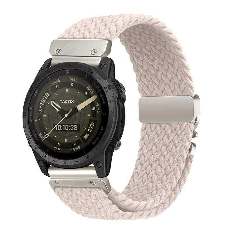 Quick Release Parachute Buckle Woven Nylon Watch Band, For Gamin 22mm, For Gamin 26mm, For Gamin 20mm