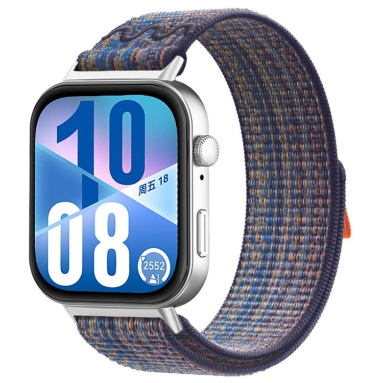 Nylon Woven Hook And Loop Fastener Watch Band, For Huawei Watch Fit 4 Pro / Fit 4 / Fit 3