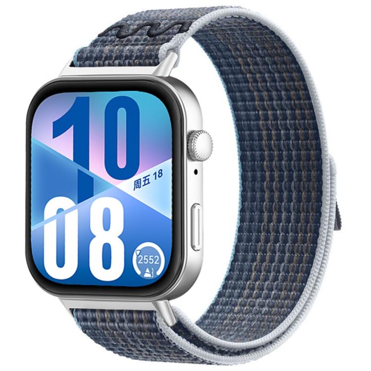 Nylon Woven Hook And Loop Fastener Watch Band, For Huawei Watch Fit 4 Pro / Fit 4 / Fit 3