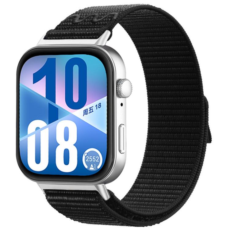 Nylon Woven Hook And Loop Fastener Watch Band, For Huawei Watch Fit 4 Pro / Fit 4 / Fit 3
