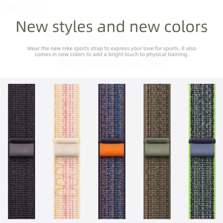 Nylon Woven Hook And Loop Fastener Watch Band, For Huawei Watch Fit 4 Pro / Fit 4 / Fit 3