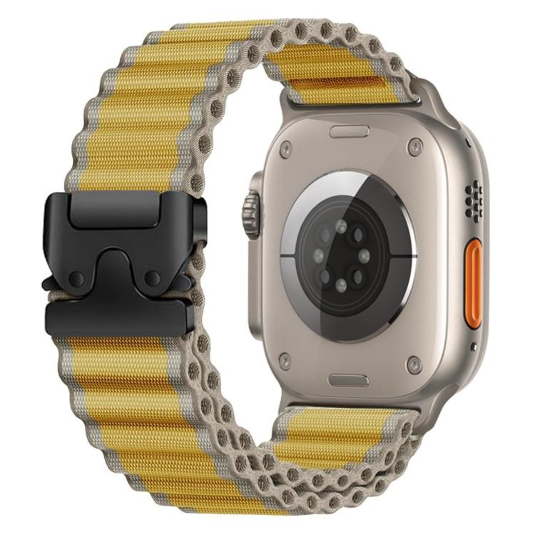 Parachute Buckle Off Road Wide Ribbed Nylon Watch Band, For Apple Watch 46mm / 49mm / 45mm / 44mm, For Apple Watch 42mm / 41mm / 40mm / 38mm