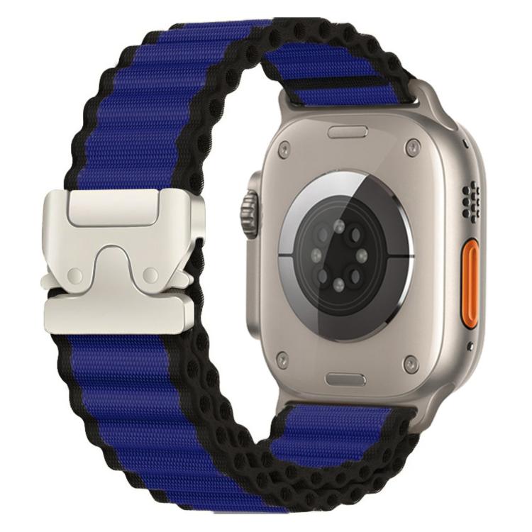 Parachute Buckle Off Road Wide Ribbed Nylon Watch Band, For Apple Watch 46mm / 49mm / 45mm / 44mm, For Apple Watch 42mm / 41mm / 40mm / 38mm