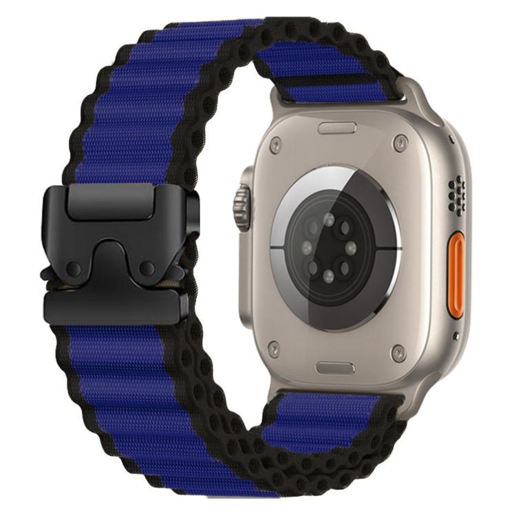 Parachute Buckle Off Road Wide Ribbed Nylon Watch Band, For Apple Watch 46mm / 49mm / 45mm / 44mm, For Apple Watch 42mm / 41mm / 40mm / 38mm