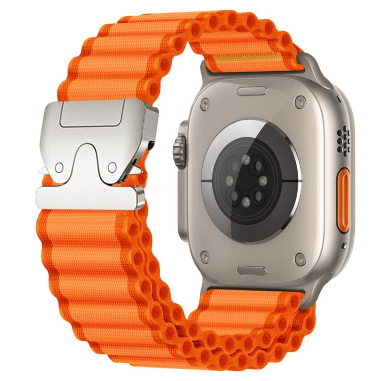 Parachute Buckle Off Road Wide Ribbed Nylon Watch Band, For Apple Watch 46mm / 49mm / 45mm / 44mm, For Apple Watch 42mm / 41mm / 40mm / 38mm
